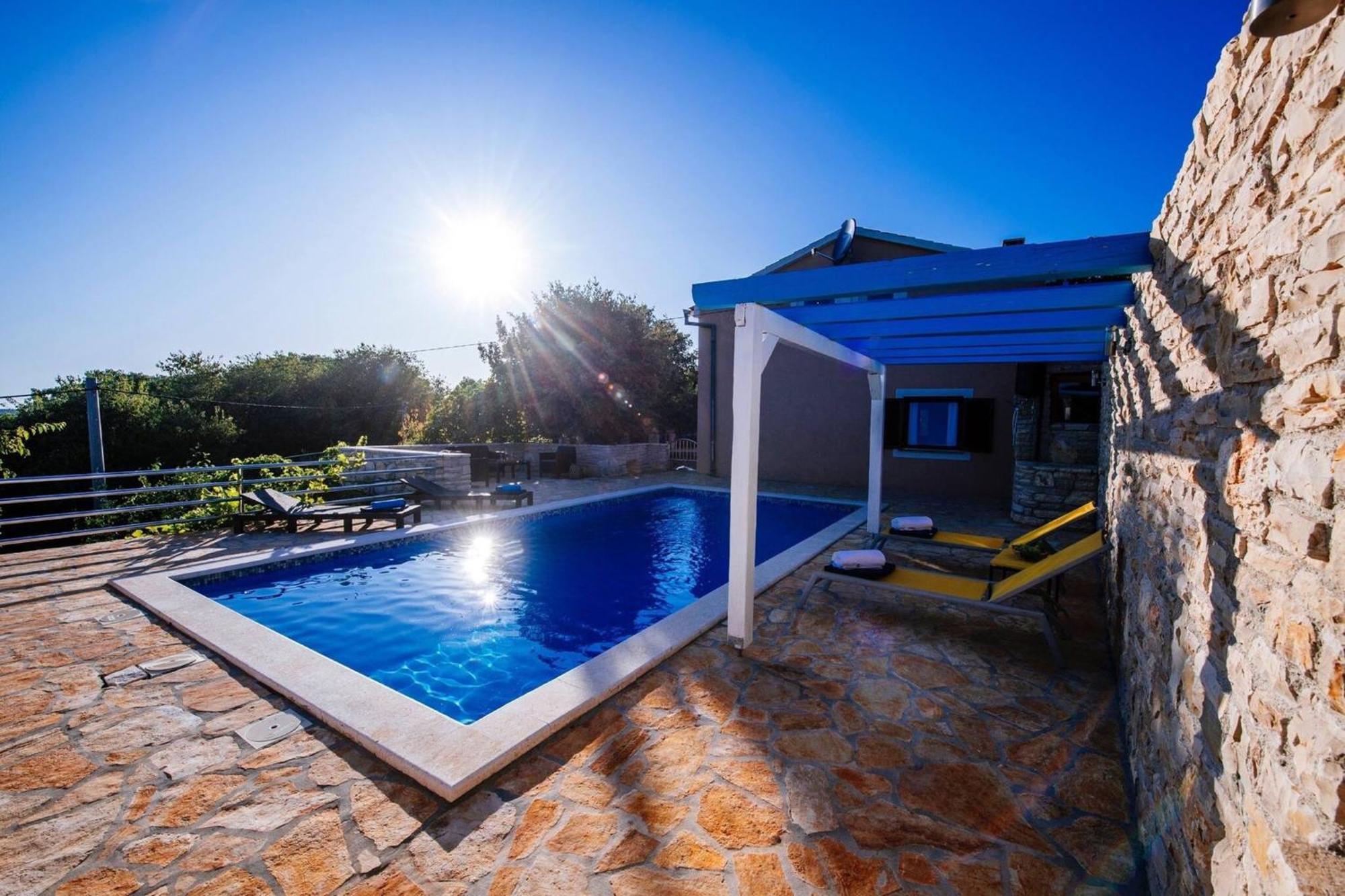 My Dalmatia - Holiday Home Korlat With Private Pool Benkovac Exterior photo