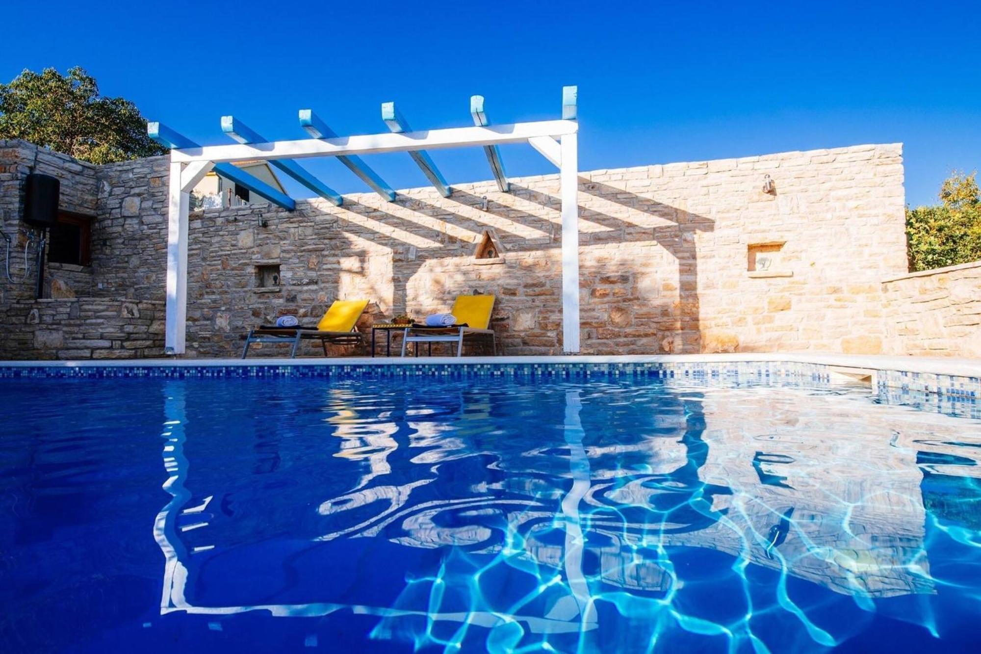 My Dalmatia - Holiday Home Korlat With Private Pool Benkovac Exterior photo